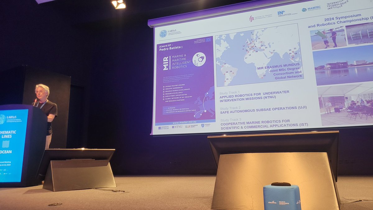 Jose_SV_'s tweet photo. LARSyS 2024 Annual Meeting
Two days filled with fantastic talks by MSc/PhD students, Thematic Lines teams, and inspiring guests from industry and arts!
Pure creativity ...
#LARSyS2024
@ISR_Lisboa 
@iti_larsys 
@IN3_Research 
Maretec https://t.co/O6cqykEENC