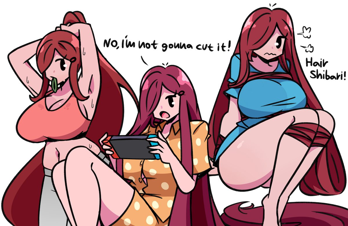 murgoten's tweet photo. that girl with the really long hair that you all liked https://t.co/3VGDipKnaQ