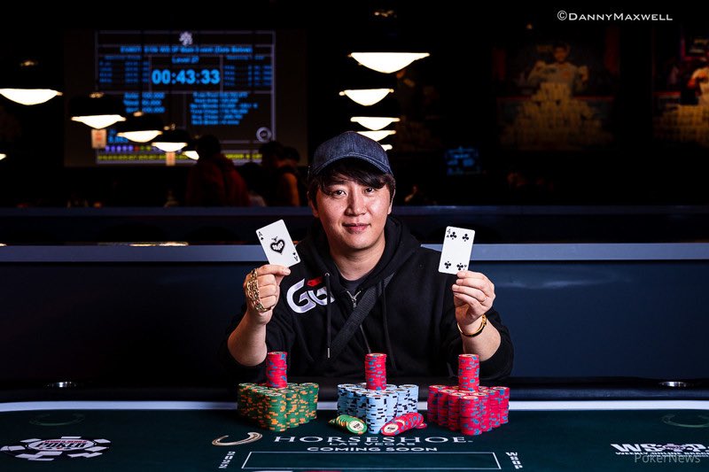 220712 53rd World Series of Poker 2022 $ 1,979 No Limit Hold'em - Poker Hall of Fame Bounty (Event #76) 우승

하이라이트👇

youtu.be/wkNAyDySUMY?si…

인터뷰👇

youtu.be/TNpYOBIlAu8?si…