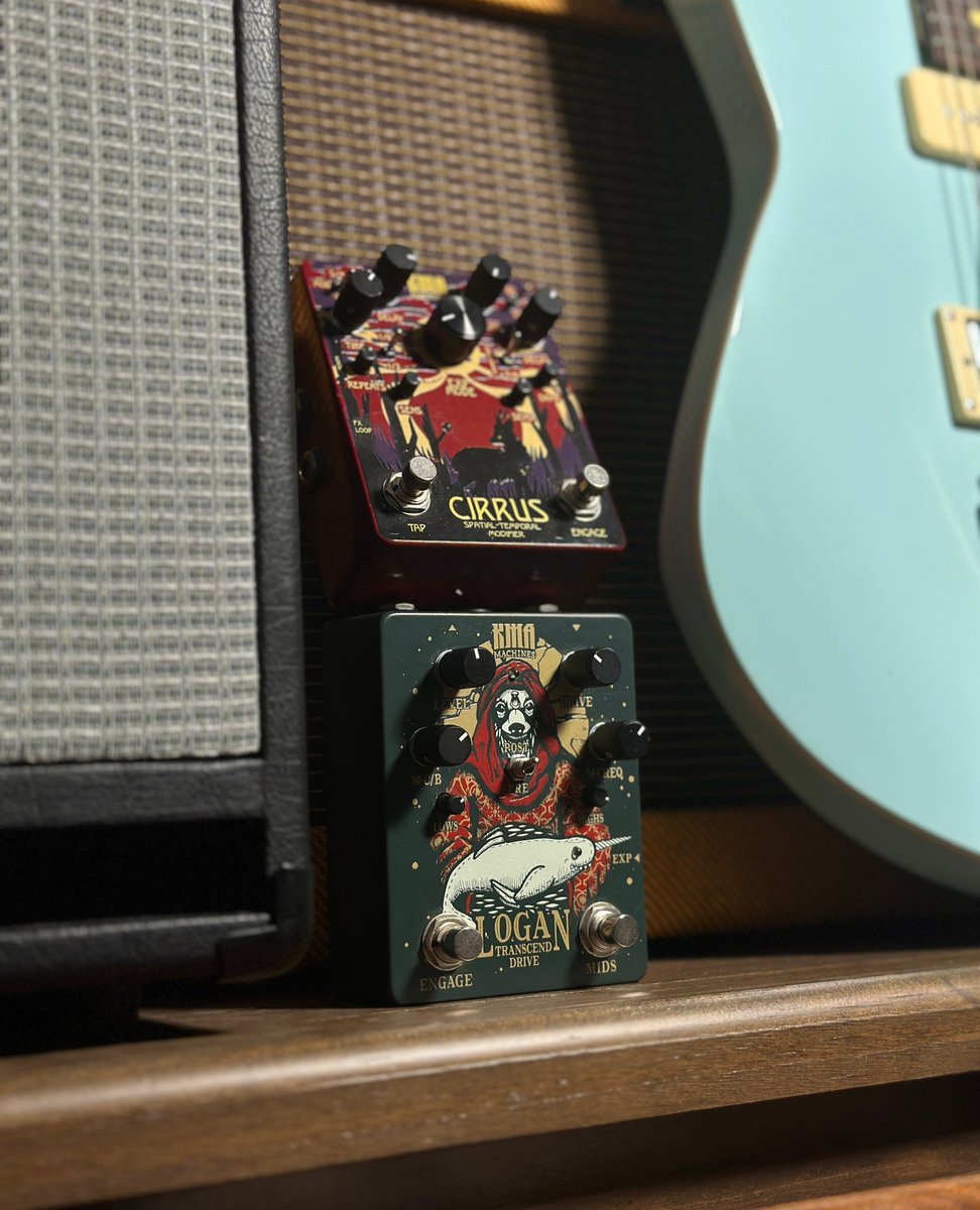 kmamachines's tweet photo. Quintessential overdrive, and versatile ambience! https://t.co/g4KqnloINv