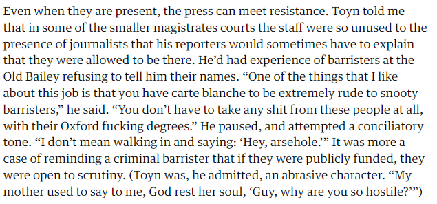 Ewanfoz's tweet photo. Particularly enjoyed this section and it was always enjoyable to have a court room ding dong https://t.co/RqqY0d0Ft3