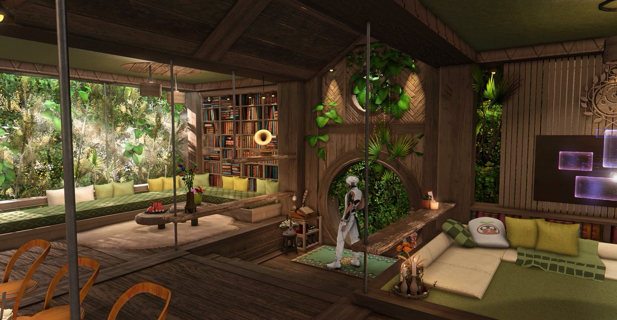 𝑭𝒓𝒆𝒖𝒅𝒆 - M
*commission - CN - Private 
Room tour→bilibili.com/video/BV1xS411…
#FF14ハウジング 
#FF14Housing 
#HousingEden 
#FF14📷