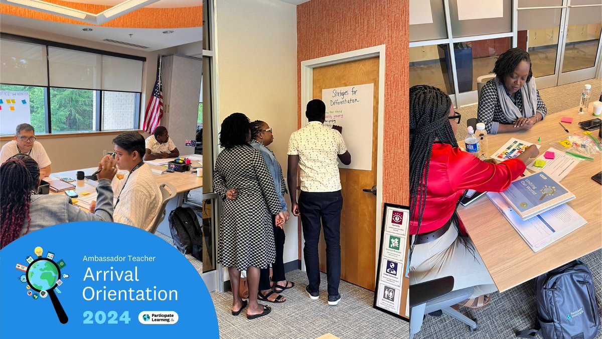 Our final full day of #PLOrientation2024 is always bittersweet after getting to know these amazing individuals. 💙🌎 Today, these educators will learn about how they can embrace the Ambassador Teacher experience to the fullest and wrap up the fun week with a celebratory dinner!