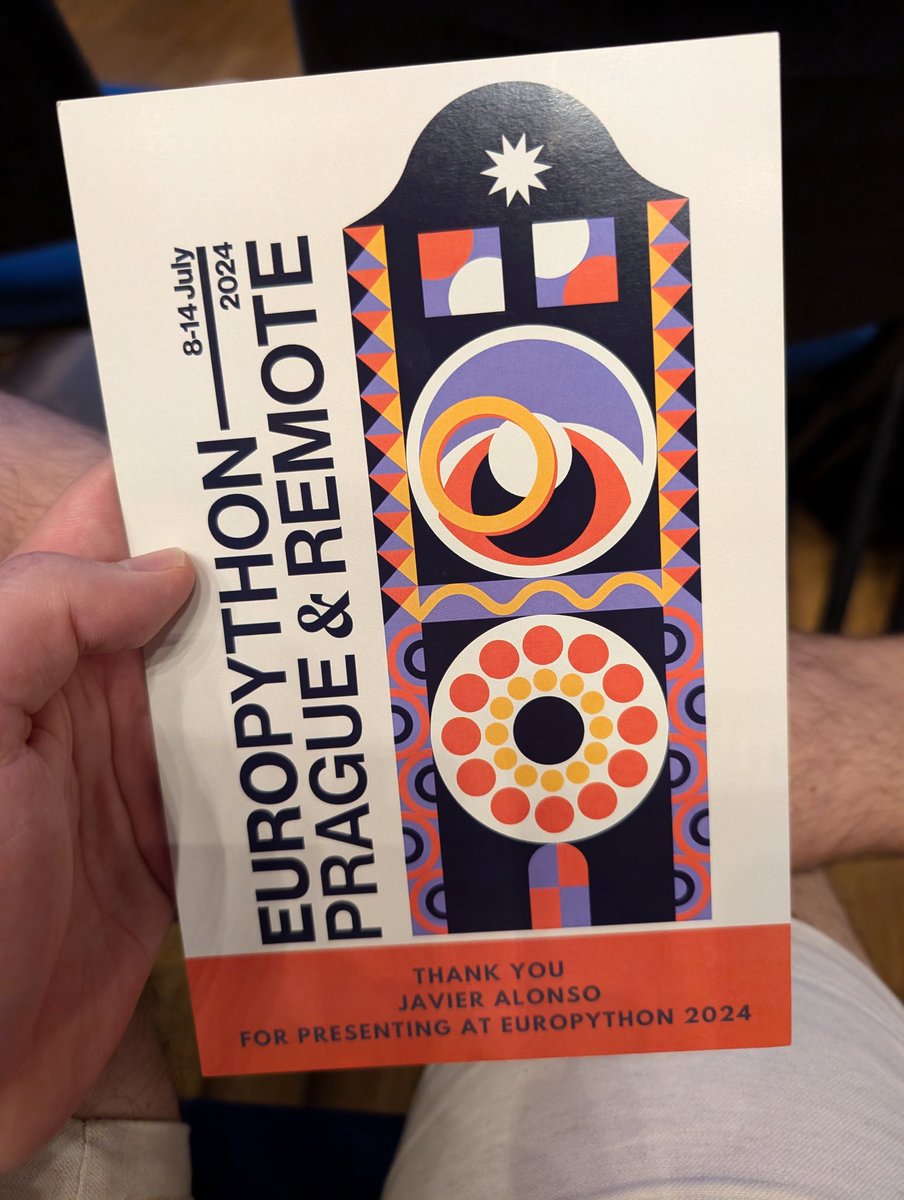 javinator9889's tweet image. Just finished my talk about Robot Framework, TDD, and hardware testing!! Thanks a lot everyone that has attended the presentation, for your questions and being so kind #EuroPython2024
For sure I'll repeat at @europython 🎉🎉🎉🥰