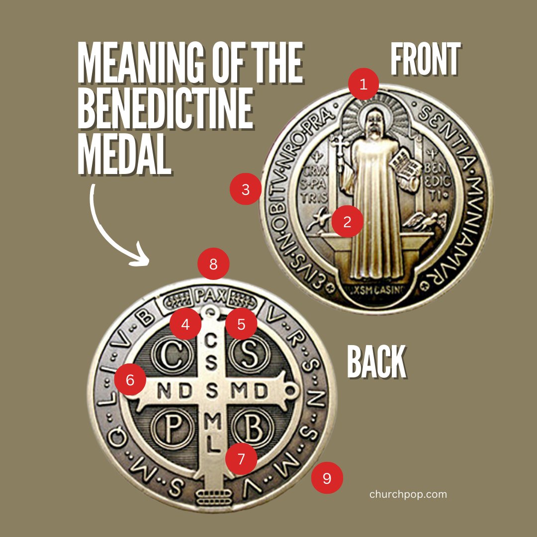 The Meaning &amp; Supernatural Power of the Saint Benedict Medal

Do you wear a Saint Benedict medal?

The Saint Benedict medal is a powerful sacramental in the Catholic Church. It bears the image of Saint Benedict, a sixth-century monk known for his spiritual wisdom and