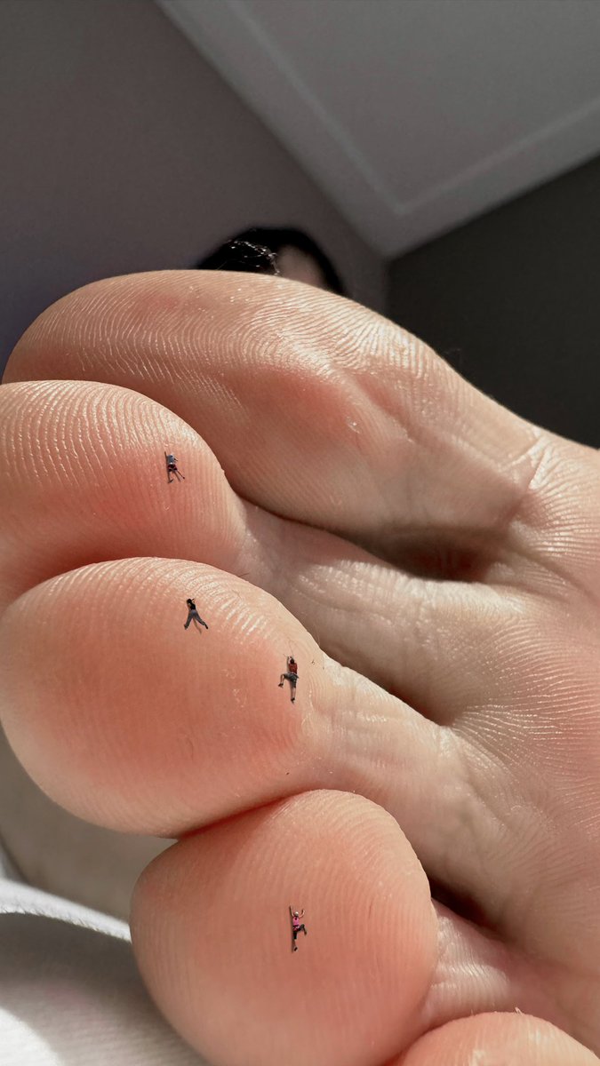 你们就吃趾纹里的小零食过活吧