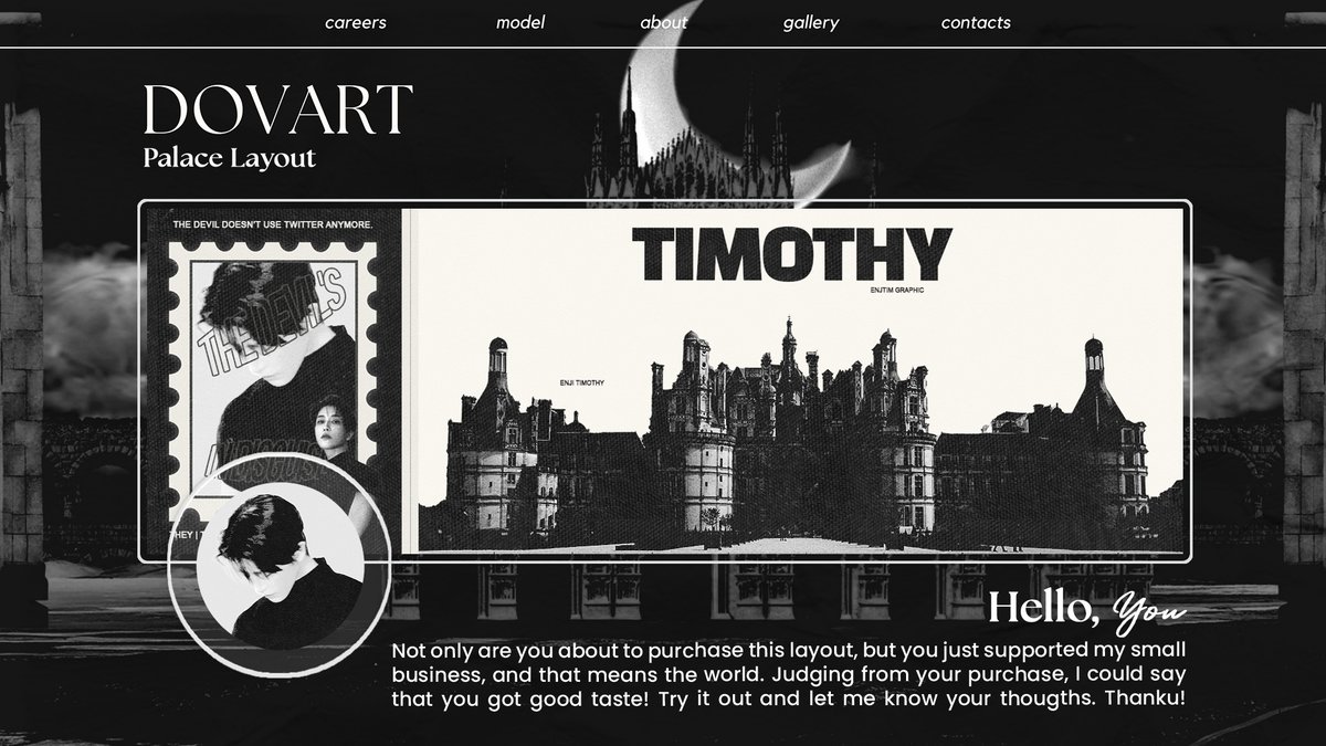 douvart's tweet image. ㅤㅤ
CLEARANCE SALE TEMPLATE!

I want to sell this template layout, format PSD, 60k only. if you're interested, please dm directly to take it.

help rt? thanks #zonauang
ㅤㅤ