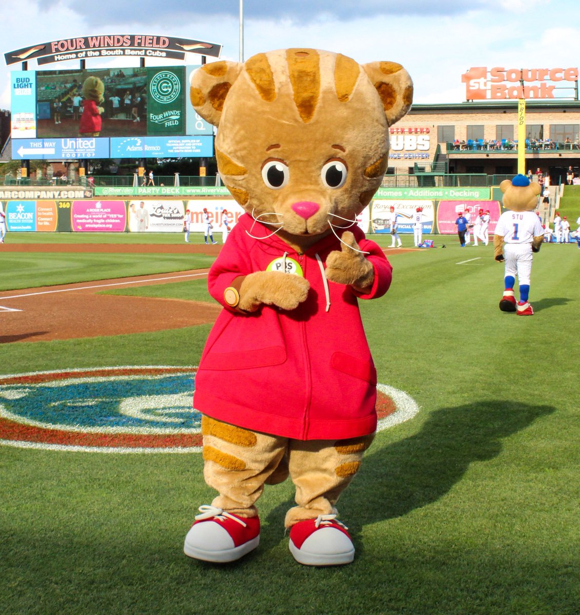 South Bend Cubs (@sbcubs) on Twitter photo An always fun-filled appearance ๐ก
Come meet Daniel Tiger at Four Winds Field on 'Be My Neighbor Day' coming up on July 23 presented by <a href="/PBSMichianaWNIT/">PBS Michiana - WNIT</a> .
๐ buff.ly/3zCZGSi An always fun-filled appearance ๐ก
Come meet Daniel Tiger at Four Winds Field on 'Be My Neighbor Day' coming up on July 23 presented by <a href="/PBSMichianaWNIT/">PBS Michiana - WNIT</a> .
๐ buff.ly/3zCZGSi