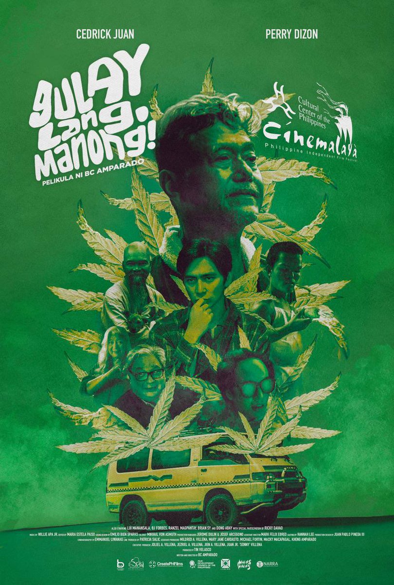 bcamparado_'s tweet photo. Gulay lang, Manong! 
Written and Directed by: BC Amparado

Official poster
Cinemalaya 2024
#CinemalayaBente #FreeThePlant #LoobLalimLakas https://t.co/TKWpxpPuqY