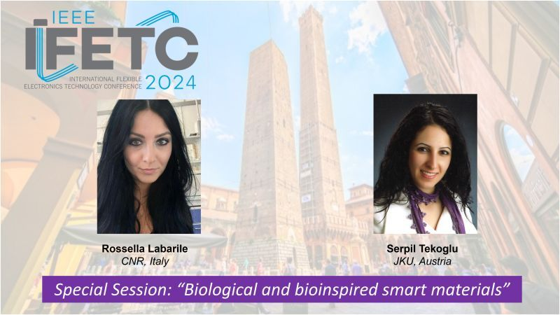 IIfetc's tweet image. Another special session on "Biological and Bioninspired Smart Materials" to look forward to at IFETC 2024! Join us in beautiful Bologna from September 15-18, 2024.