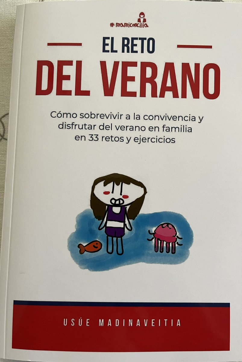 #LecturasdeMadinaED El reto del verano, de @usue Madinaveitia. Un conjunto de reflexiones, retos y consejos a partir de anécdotas vividas a lo largo del verano. Breve, interesante, fácil de leer y útil.
Escrito por mi hija e ilustrado por mi nieto. ¡Orgulloso!