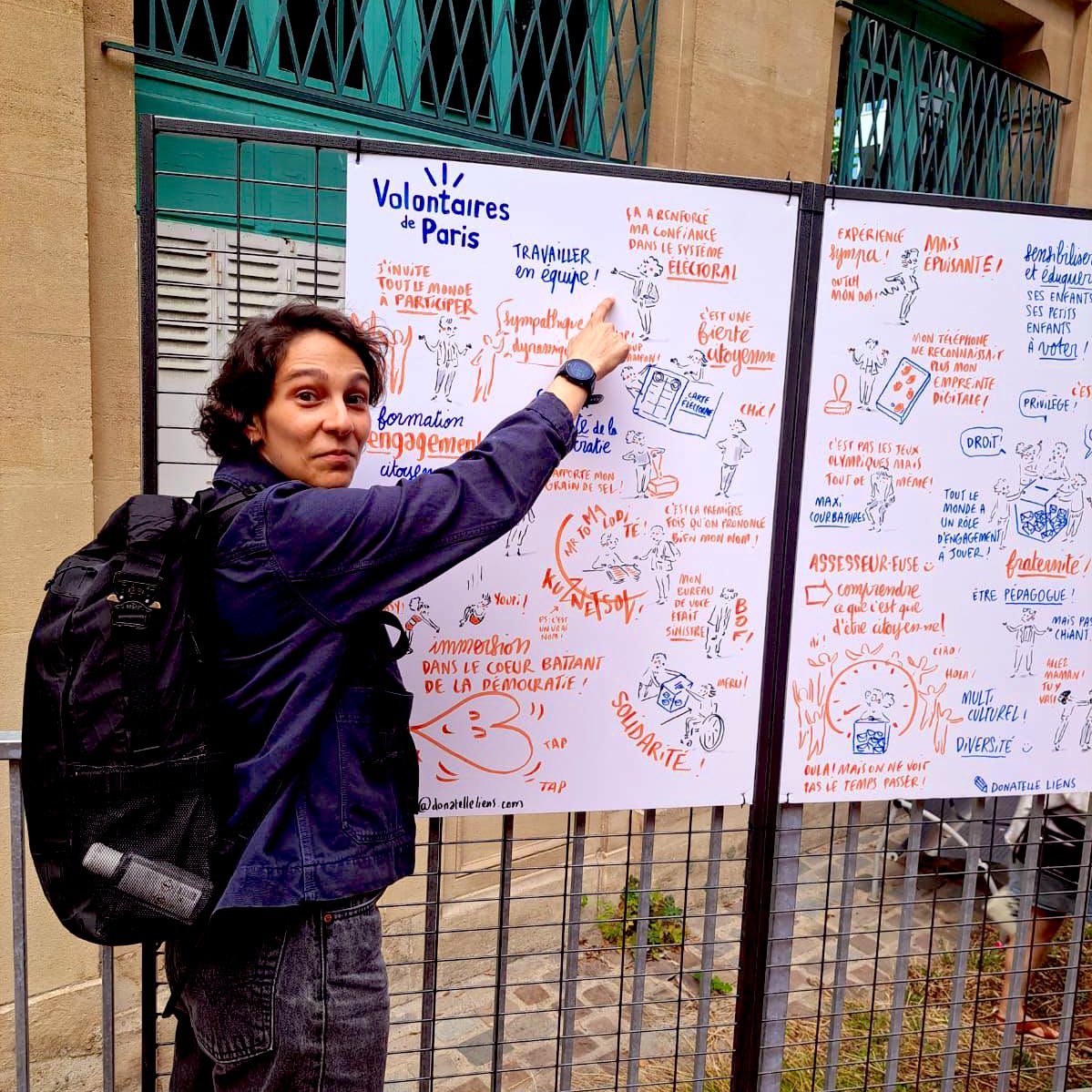 AnouchToranian's tweet photo. Soirée de remerciement des assesseurs citoyens mobilisés dans le cadre des Volontaires de #Paris au @CarrefourAsso 

+ de 600 personnes mobilisées aux élections euro. et leg. 

Ils ont permis de faire vivre la démocratie à Paris dans un moment crucial. 

Un immense merci ! https://t.co/HgrIUwLbFO