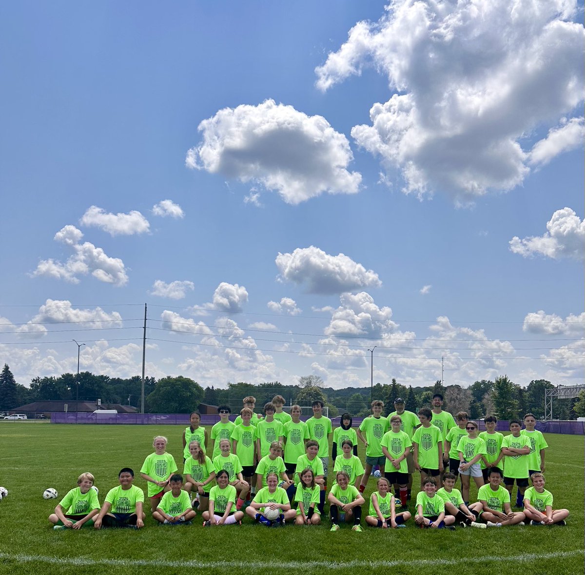 KiteDkite's tweet photo. These are the best days of summer! Old Abe Youth Camp is in full swing! We are midpoint through the camp! It’s been a great week with the Abes and the future Abes! Can’t wait for week 2! Go Abes! Bright future! 👊💜👇👀⚽️🦅💪 https://t.co/FegE1rOCJU