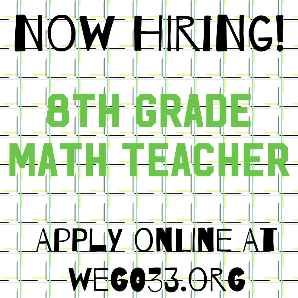 Maggie Lay (@yosoylalay) on Twitter photo Help me out, #mathtwitter! I'm looking for a math teacher who wants to join our amazing 8th grade math team! <a href="/MathICTM/">ICTM — Illinois Council of Teachers of Mathematics</a> <a href="/NCTM/">NCTM</a> <a href="/ieanea/">Illinois Education Association</a> Help me out, #mathtwitter! I'm looking for a math teacher who wants to join our amazing 8th grade math team! <a href="/MathICTM/">ICTM — Illinois Council of Teachers of Mathematics</a> <a href="/NCTM/">NCTM</a> <a href="/ieanea/">Illinois Education Association</a>