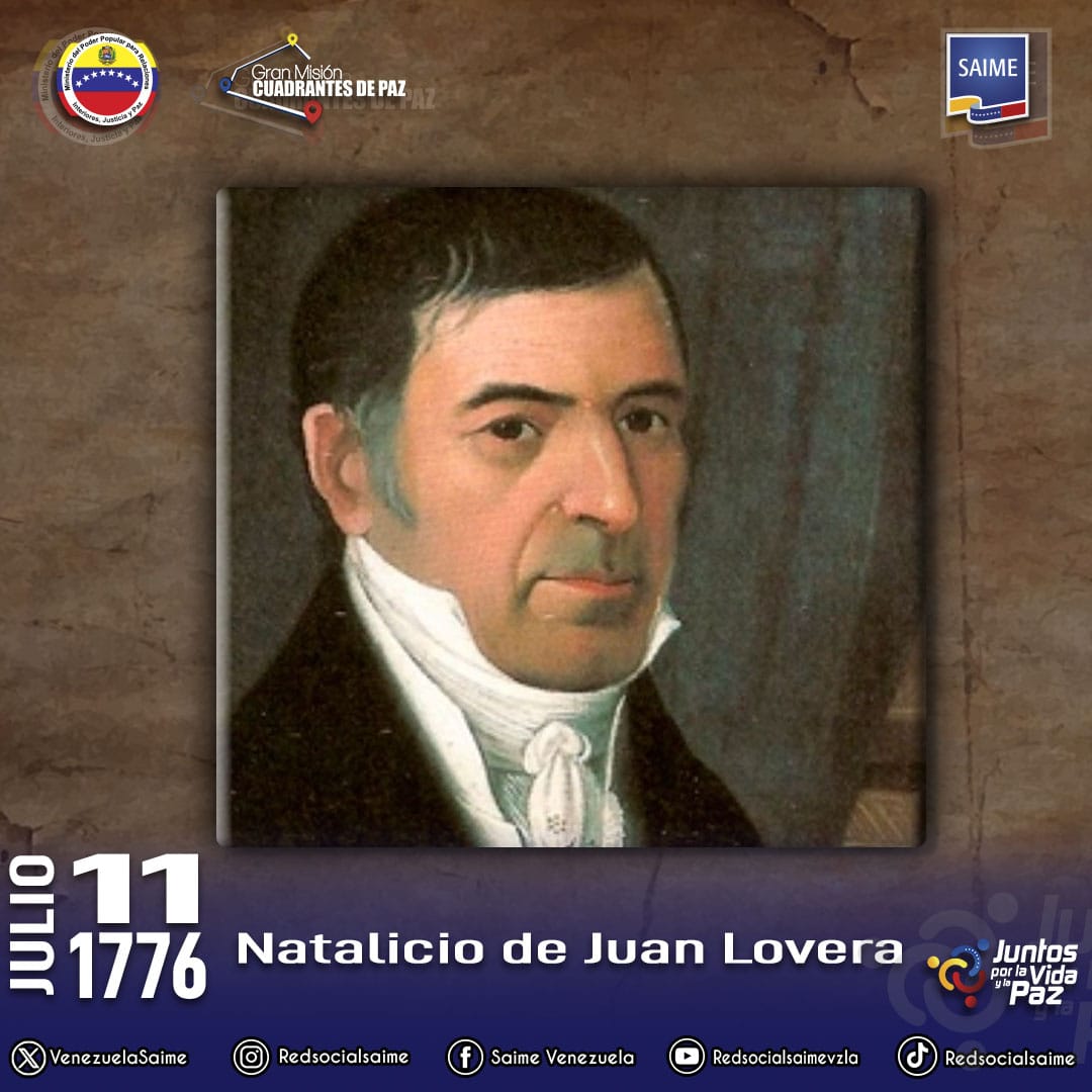 Saimeanz's tweet photo. El 11 de julio de 1776, nació Juan Lovera reconocido como el “Pintor de Los Próceres”, cuyas obras de más relevancia en su trayectoria artísticas fueron la Proclamación y la Firma de la Independencia. #Venezuela #venezuelaconnico https://t.co/iaHEyfAklX