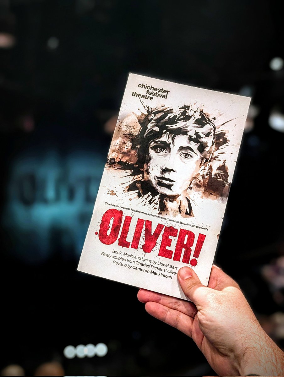 SteveCarter_'s tweet photo. Back at @ChichesterFT tonight for a second viewing of Oliver https://t.co/jPQIRVV7dO