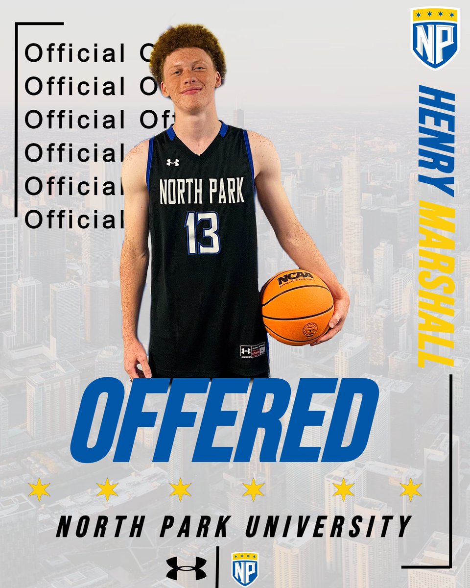 Henry Marshall (@htmarshall13) on Twitter photo After a great visit and conversation with <a href="/CoachAJacobs/">Aaron Jacobs</a> and <a href="/EdwindMcGhee/">Edwind McGhee</a>, I am happy to say I have received my first offer to play basketball at North Park University. Thank you for the opportunity! After a great visit and conversation with <a href="/CoachAJacobs/">Aaron Jacobs</a> and <a href="/EdwindMcGhee/">Edwind McGhee</a>, I am happy to say I have received my first offer to play basketball at North Park University. Thank you for the opportunity!