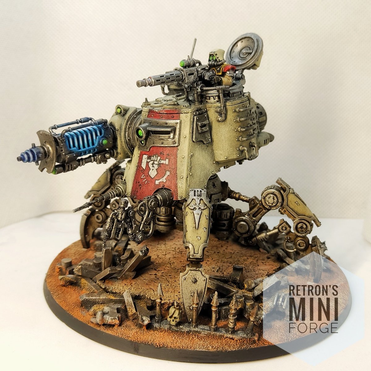 Retr0nMiniForge's tweet photo. 1/2
Onager Dunecrawler 
#malowaniefigurek #warhammer40000 #paintingwarhammer #admech @warhammer https://t.co/q9FSc7y9qk