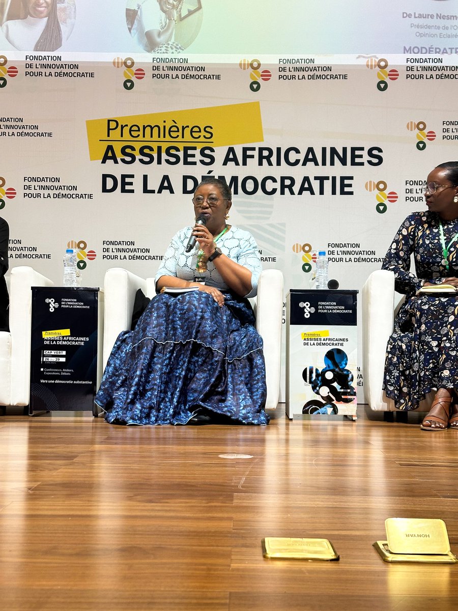 INFBenin's tweet photo. 🟣L'INF PRÉSENT AUX PREMIÈRES ASSISES AFRICAINES DE LA DÉMOCRATIE.
La Présidente de l'Institut National de la Femme a participé du 27 au 29 Juin 2024 à Praia au Cap Vert, aux Premières Assises Africaines de la Démocratie.
#TeamINF
#Wasexo
⤵️ https://t.co/zUzkYCJ3GZ