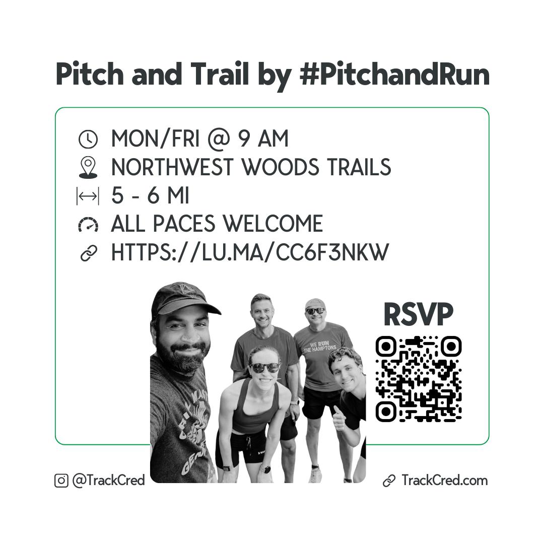 TrackCred's tweet photo. Looking for a fun, supportive 🏃‍♀️🏃‍♂️ community out East 🏖️ this Summer that won't let your Fall marathon training melt down? We got you. https://t.co/zpm0RNucX8