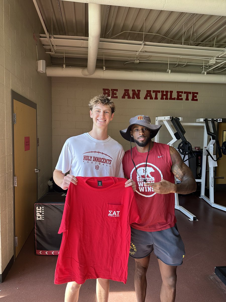 Nick Perrotta (@coachperrotta) on Twitter photo <a href="/HIESFootball/">Holy Innocents' Football</a> EAT player of the week this week goes to Senior William Glahn! <a href="/cantguard86/">ππππππ ππππππ</a> <a href="/HIESFootball/">Holy Innocents' Football</a> EAT player of the week this week goes to Senior William Glahn! <a href="/cantguard86/">ππππππ ππππππ</a>
