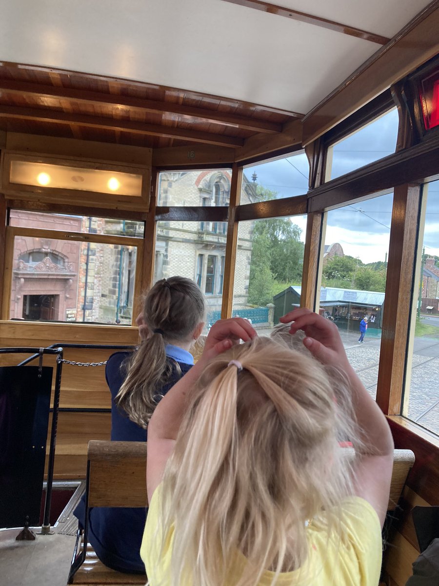 GCPSYear3's tweet photo. The 1950’s town, the cinema and a ride back on a tram. Our children were fabulous and the rain stayed away. It was a brilliant day! @Beamish_Museum @GreenfieldsCPS https://t.co/TBYnO2GU8p