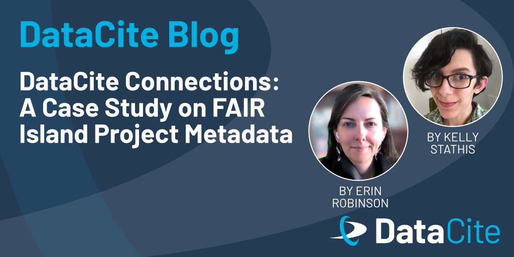 How did the FAIR Island Project leverage DataCite's metadata schema to enhance the discoverability &amp; traceability of research outputs?
Read on our blog about the power of interconnected metadata &amp; persistent identifiers, showcasing real-world applications:
doi.org/10.5438/3qxz-s…