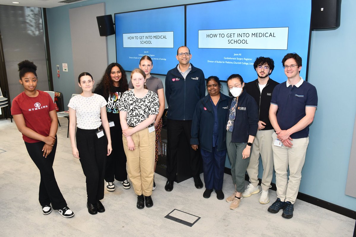Dr Zilley Khan (@zilley_khan) on Twitter photo This week <a href="/Dr_Jason_Ali/">Jason Ali</a> has welcomed 8 year 12 students for work experience <a href="/RoyalPapworth/">Royal Papworth Hospital NHS FT 💙</a> This has been part of @SCTSINSINC programme focused on widening participation offering students, who may not otherwise have opportunity, hospital-based work experience. A great success 👏 This week <a href="/Dr_Jason_Ali/">Jason Ali</a> has welcomed 8 year 12 students for work experience <a href="/RoyalPapworth/">Royal Papworth Hospital NHS FT 💙</a> This has been part of @SCTSINSINC programme focused on widening participation offering students, who may not otherwise have opportunity, hospital-based work experience. A great success 👏