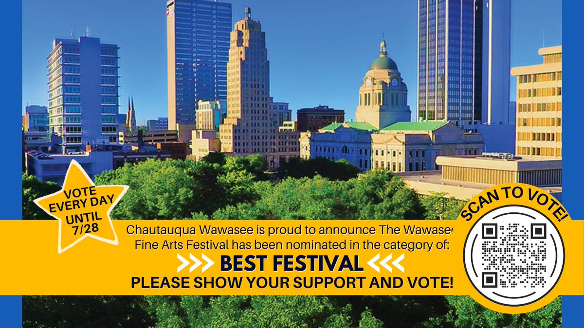chqwawasee's tweet photo. Please show your support and vote for The Wawasee Fine Arts Festival!
https://t.co/NYudzUFVTA https://t.co/UOXWMdk24f