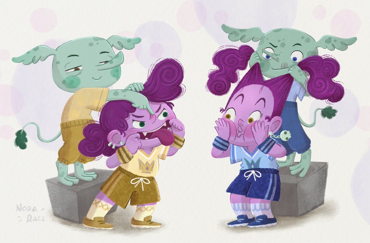 Noridraws's tweet photo. It’s #CRAZYOlympics time!
The Evil Little Princesses are eager to win the gold medal in their favourite sport: competitive face making! 
Thank you for hosting the events @Lollipop_Comics and @JonsCrazyTweets 🏆🎉 https://t.co/dqAy4duRiV