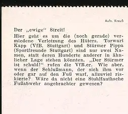 SportfreundeS's tweet photo. Stuhlfauthsche Fußabwehr ja oder nein? @graefe_manuel https://t.co/BVOOeQySk9