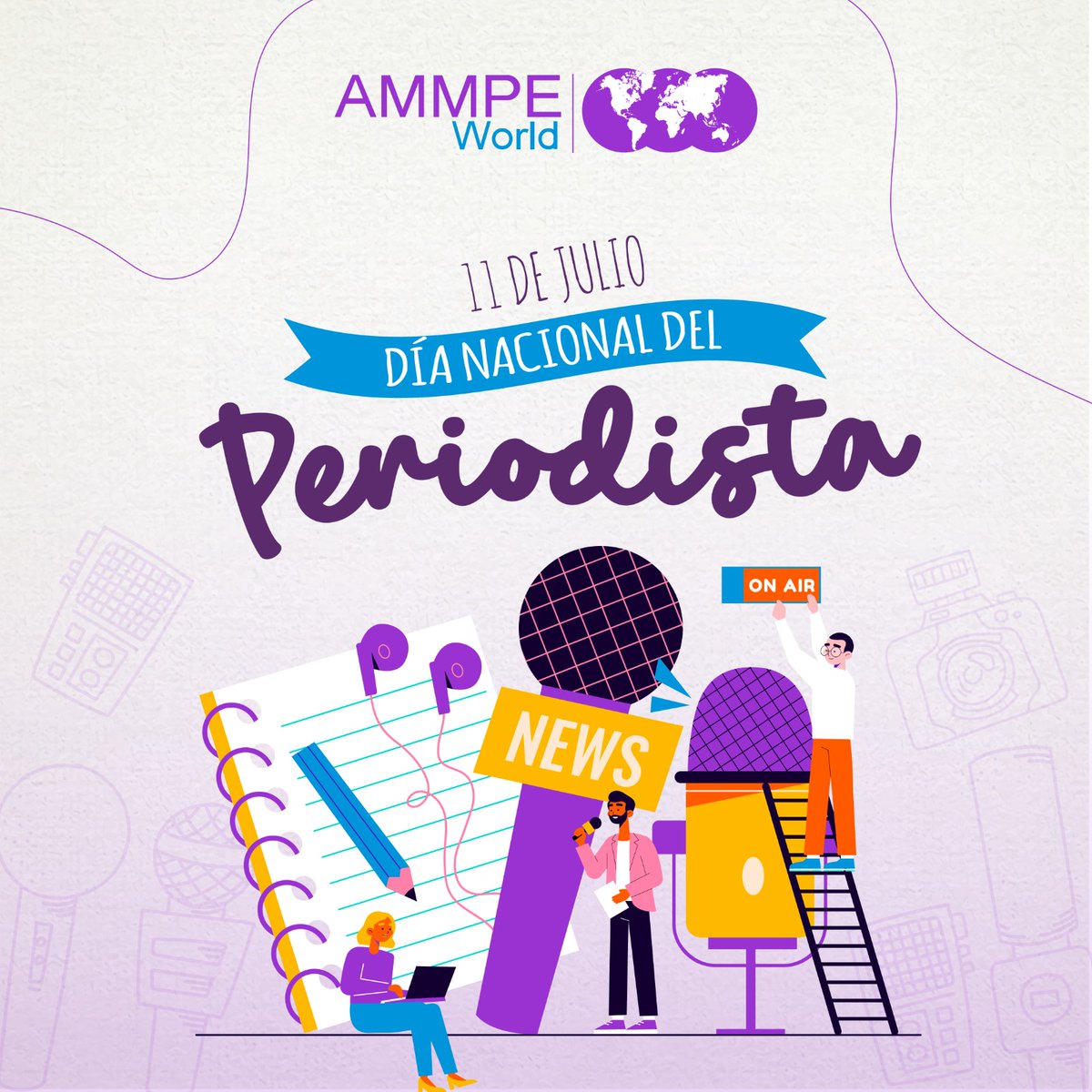 ¡Feliz Día del Periodista! 🎉 
Hoy celebramos en Chile 🇨🇱 a quienes con pasión y dedicación nos mantienen informados, buscan la verdad y dan voz a quienes no la tienen. 
A todas nuestras colegas chilenas, gracias por su compromiso y valentía.

#DíaDelPeriodista