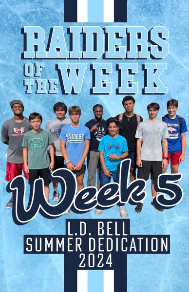 LDBellFootball's tweet photo. Congratulations to our Week 5 #RaidersOfTheWeek #BELLieve https://t.co/lGqDiYG6K8