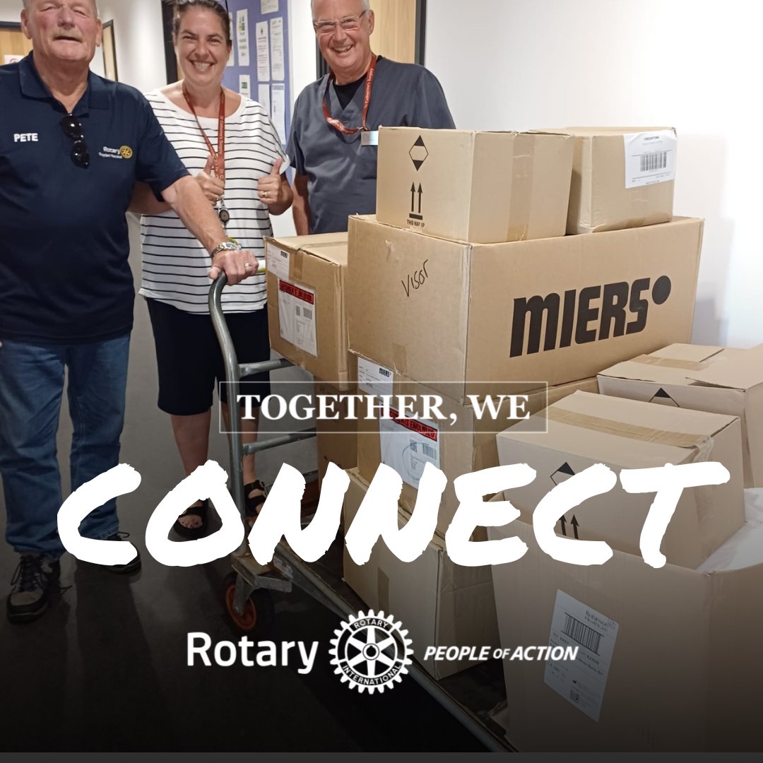 We had a busy week this week! Some of the club collected medical supplies from St Catherine's surgery to go to Gambia in our nearly full container! 

#rotary #connectingpeople #rotaryinternational #gambia #makeadifference