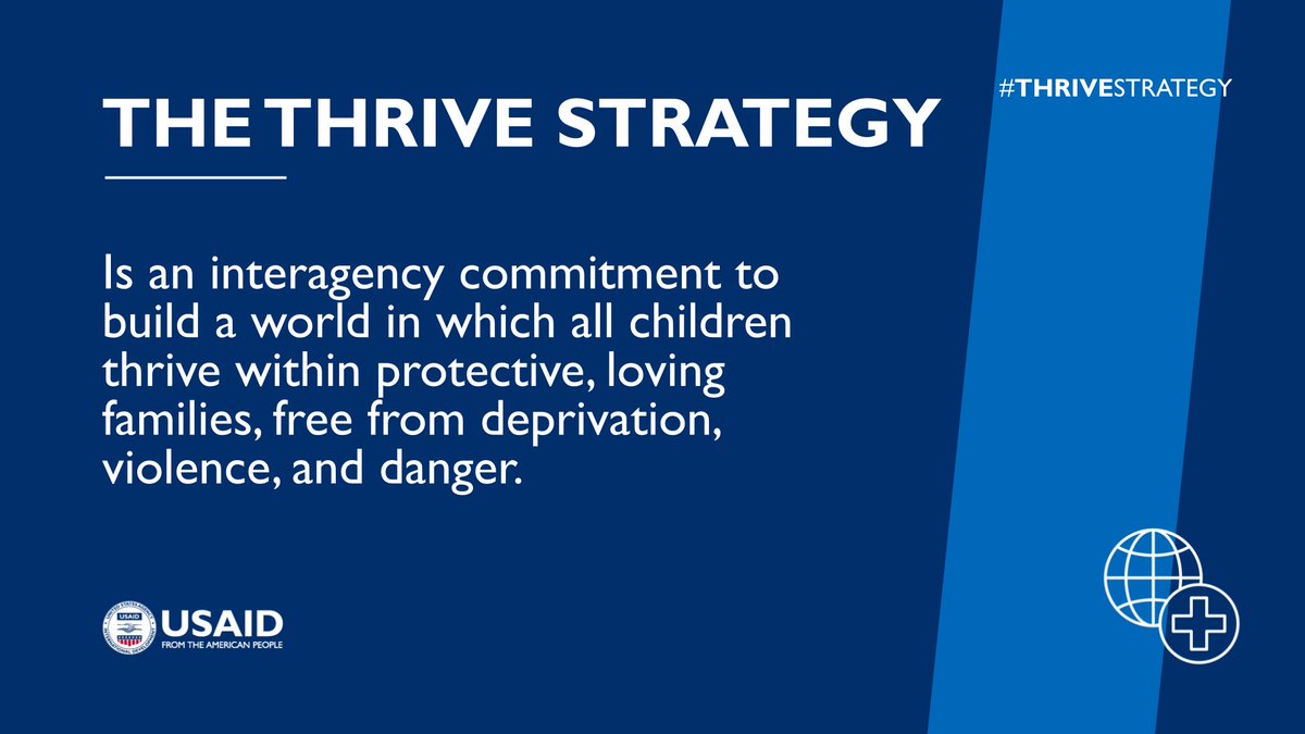 BetterCareNet's tweet photo. Vulnerable children sit at the crux of multiple compounding crises & conflict globally. The #USG has developed an interagency approach to promote children’s safety, well-being, & development through the new #ThriveStrategy @USGforChildren https://t.co/sMXbicpLRM https://t.co/Oz5vZNPCCQ