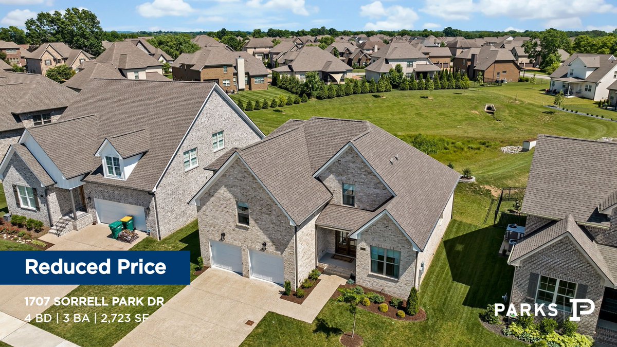 TheCoxTeam's tweet photo. 📍 Reduced Price 📍 This recently reduced home at 1707 Sorrell Park Dr in Spring Hill won't last long, so, don't wait to set up a showing! Reach out here or at (615) 347-0799 for more information!

Jason Cox | Parks Realty | The Co... https://t.co/mKVyqMqknV https://t.co/0OAT29T55o