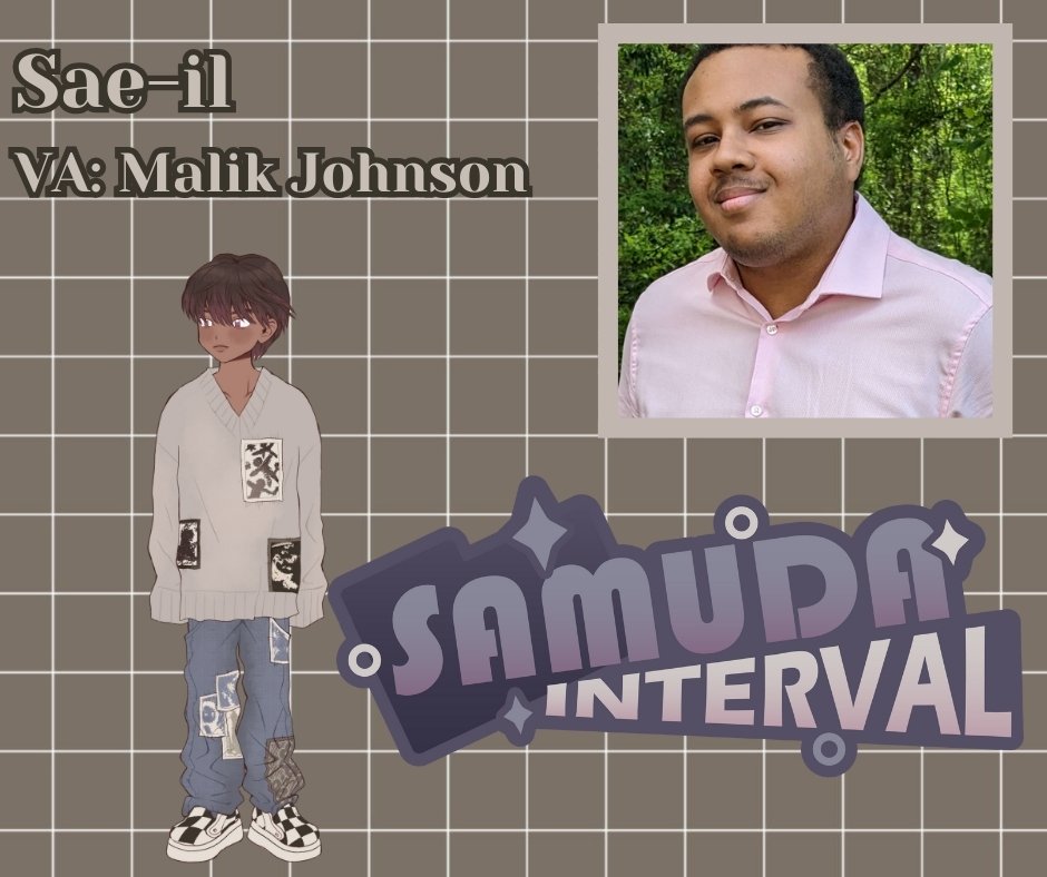 📢ROLE ANNOUNCEMENT📢 I've been casted as Sae-il in the very ambitious and captivating indie game:  Samuda Interval! Huge thanks to <a href="/tomuwaofficial/">Tomuwa</a> Tomuwa Entertainment  for having me aboard and being a part of this amazing project.
#voiceactor