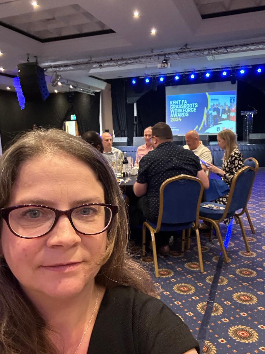 StrikeForce_FC's tweet photo. Excited to attend Kent FA Grassroots Awards. Our club was nominated for Club of the Year. Congratulations to Anchorians for winning the award. Let's be inspired to excel in grassroots football. #FeelTheForce https://t.co/iE4jUinMER