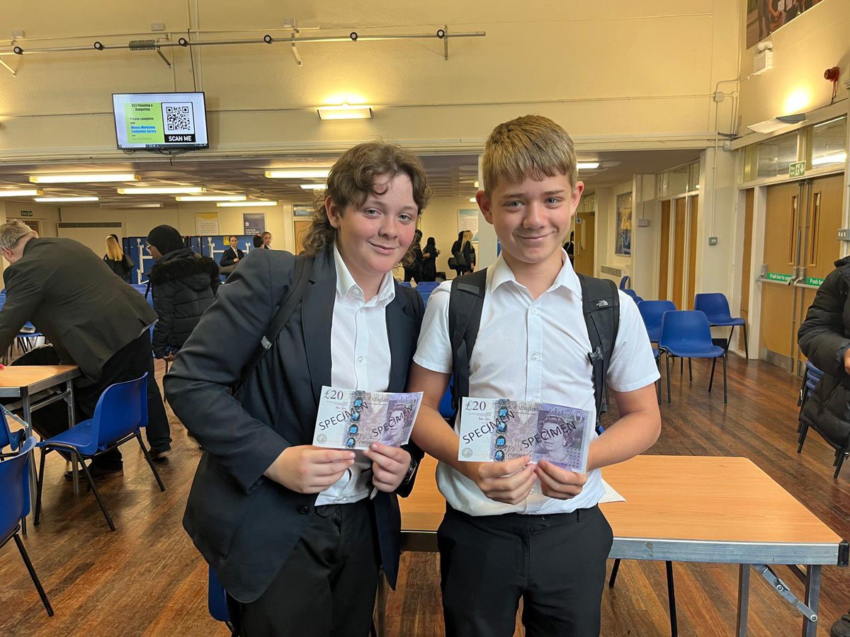 FinancialBarron's tweet photo. Today I delivered Planning &amp; Budgeting workshops to the second half of Year 7’s from @StMaryCHS on behalf of @TheMoneyCharity. Lots of discussion &amp; ambition from this fantastic group of pupils. Many of the school values shone through in their answers. Well done Year 7 👏🏻 https://t.co/vpMdJlH5u7