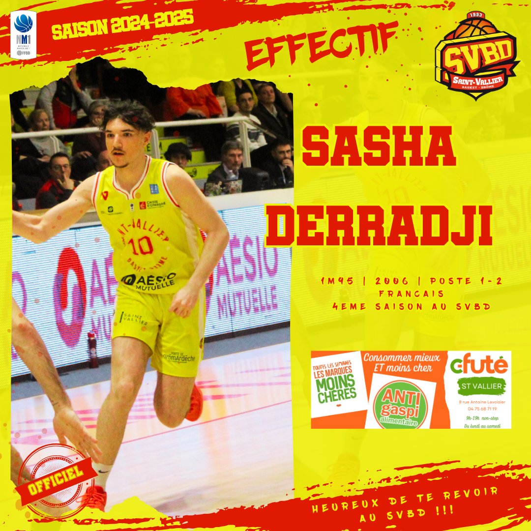 Saint Vallier Basket Drôme tweet media