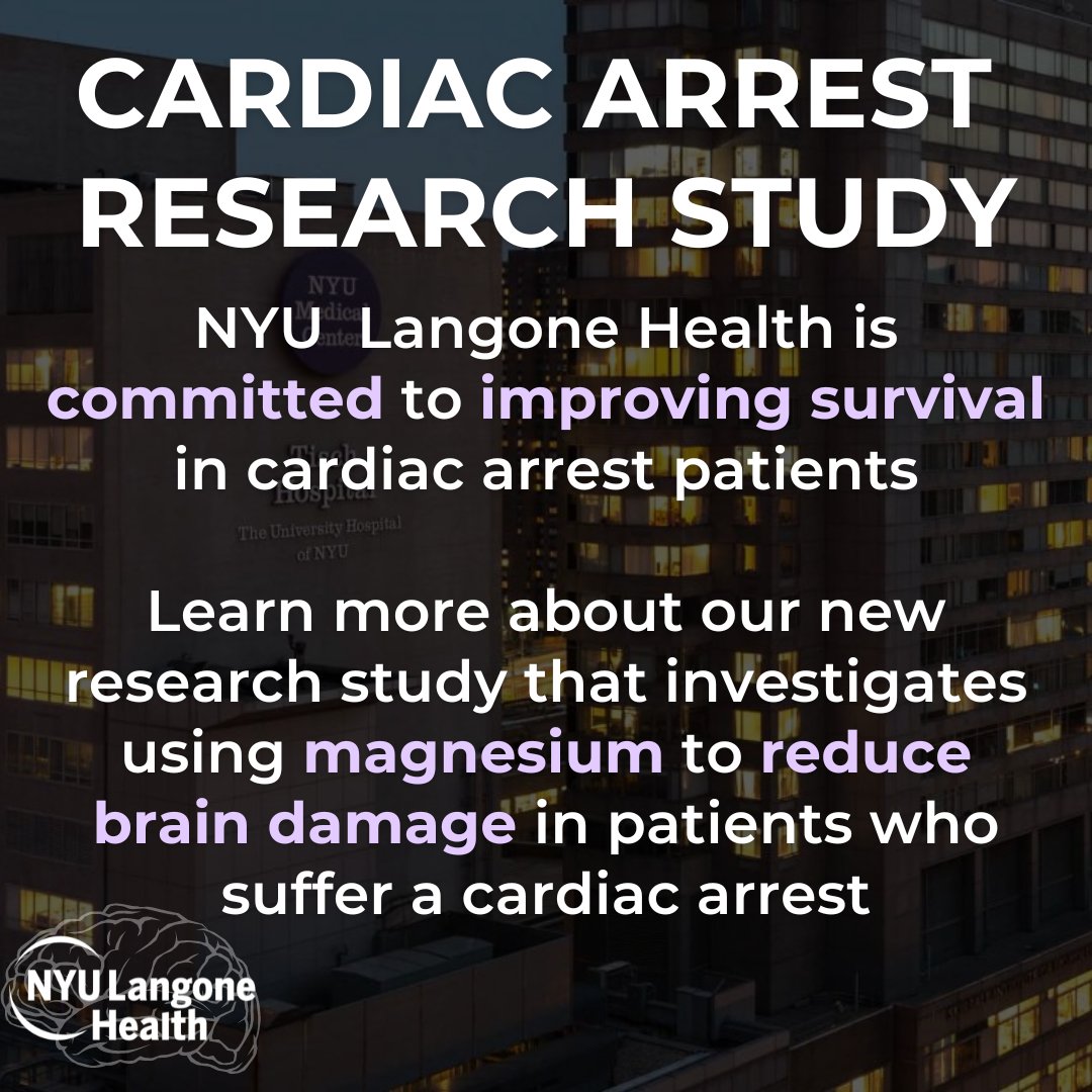 There is an urgent need to develop new treatments to improve the likelihood of survival and preventing brain injury in cardiac arrest patients. Currently, the standard treatment of cardiopulmonary resuscitation, or CPR, leads to survival in about 2 out of 10 people. Many of those