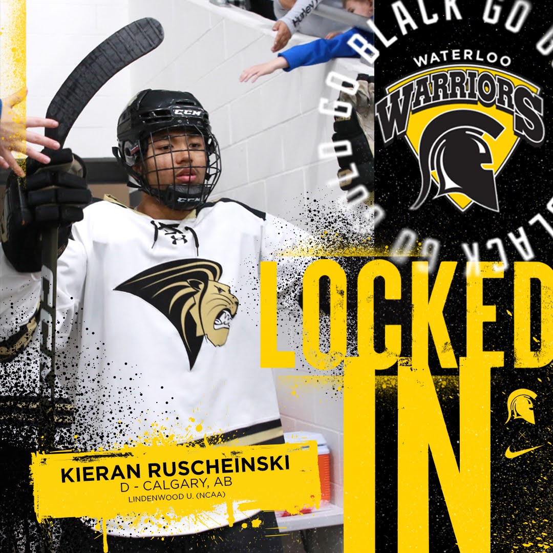🗣️ NEW RECRUIT: Kieran Ruscheinski is locked in! 🔒

Kieran is a 6'6" D, transferring from Lindenwood U (D1, NCAA). Before that, Kieran spent three years with the <a href="/SASilverbacks/">Salmon Arm Silverbacks</a> of the <a href="/BCHockeyLeague/">BCHL</a>, and was a <a href="/CanadiensMTL/">Canadiens Montréal</a> pick in the 2019 NHL draft. Welcome aboard, Kieran!