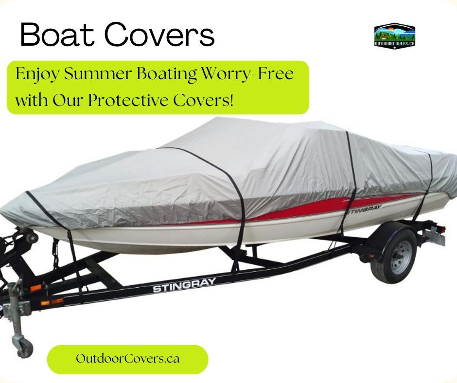 outdoorcoversca's tweet image. Get your boat ready for summer! Our durable boat covers protect against UV rays, saltwater, and debris, ensuring your boat stays in prime condition. Enjoy more time on the water with peace of mind. 🚤 buff.ly/3QEzgV7

#BoatLife #WatercraftProtection #SummerFun