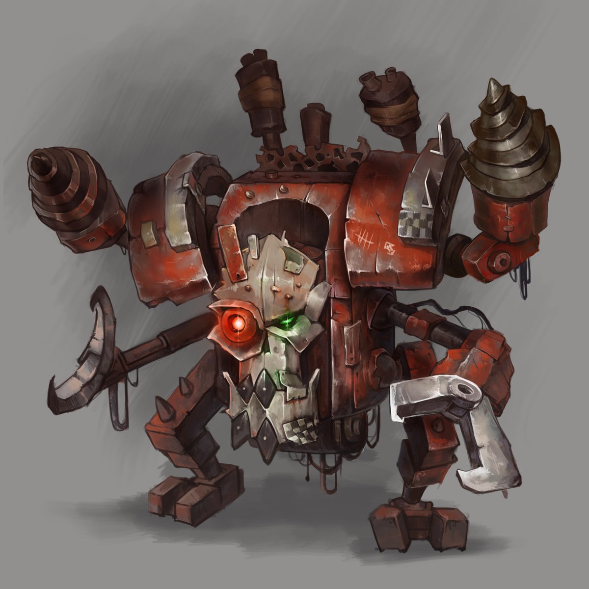 belcevaleksei's tweet photo. Da Deff Dread! fan art for WH40k!
Enjoy!)
.
#wh40k #warhammer40k #orksinspace #badmoons #deffdread #fanartforwarhammer https://t.co/lWTHGr266g