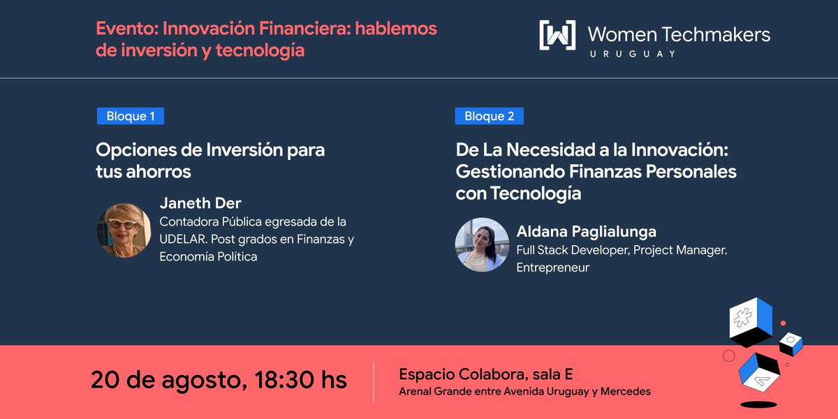 "Innovación Financiera: hablemos de inversión y tecnología" eventbrite.com/e/innovacion-f… <a href="/Eventbrite/">Eventbrite</a>
