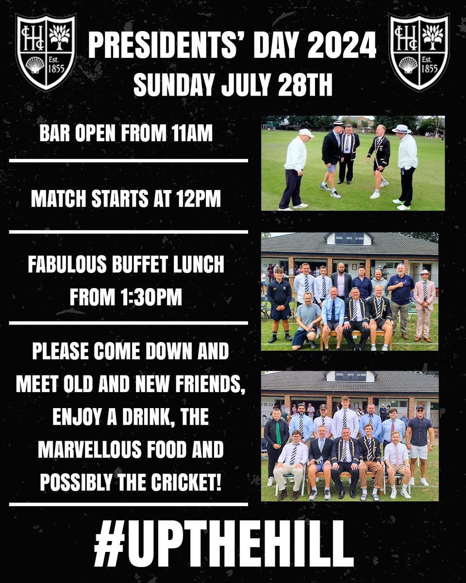 HamptonhillCC's tweet photo. On July 28th we have our annual Presidents’ Day! 🙌

Come down and enjoy the day! https://t.co/IryBOfLlsb