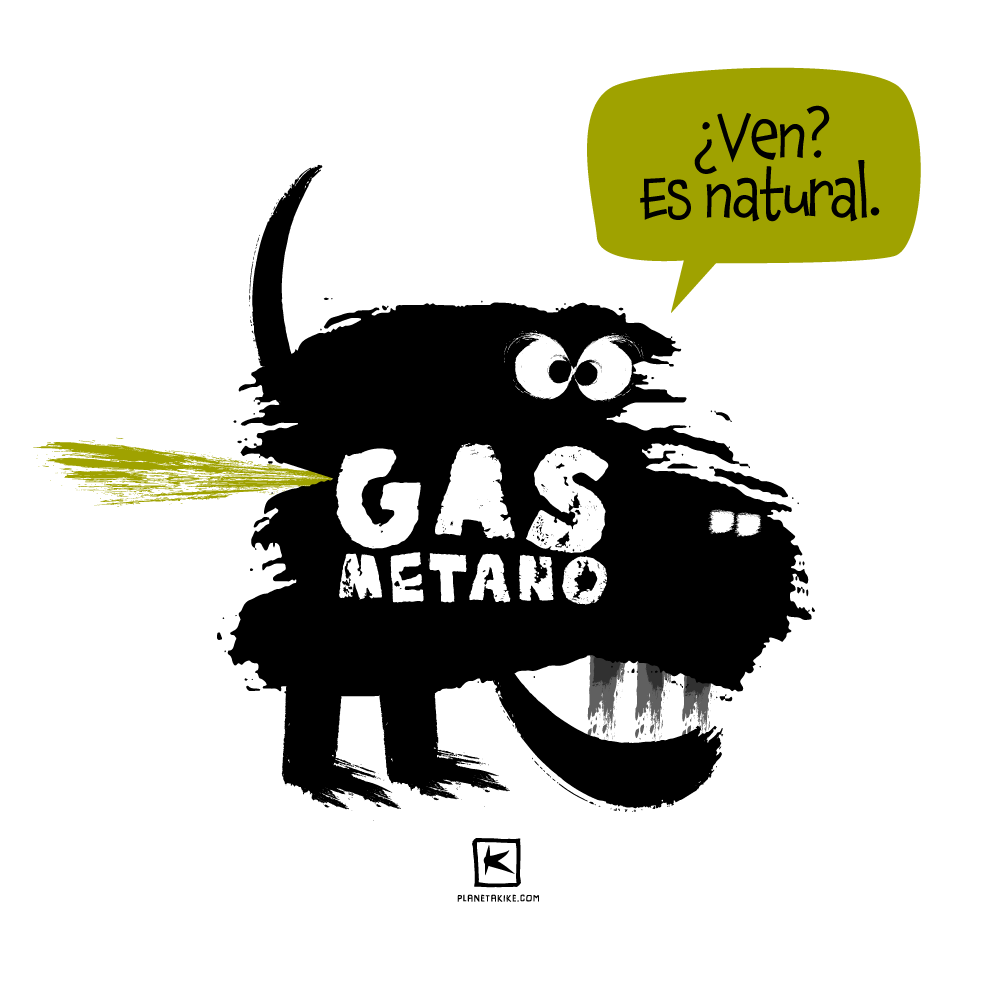 ¿Ven? es Natural, dibujo de Kike Estrada 