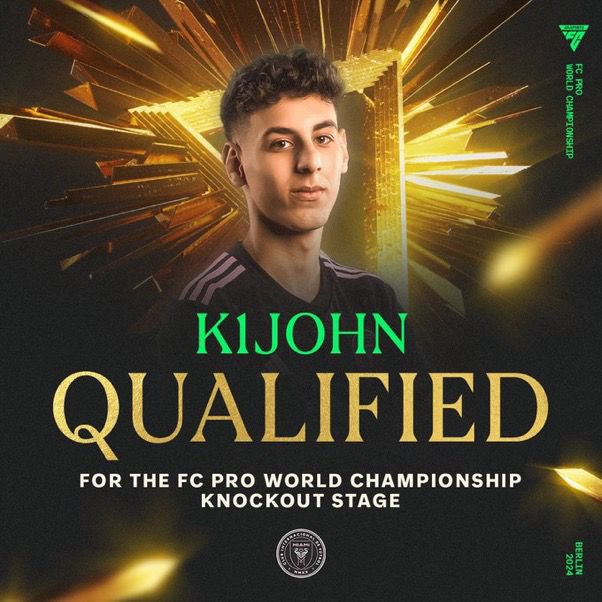 Always making it difficult for myself. 

Alhamdoulilah I qualified to the knockout of the <a href="/EASPORTSFCPro/">EA SPORTS FC Pro</a> World Cup 🇩🇪

Currently TOP 9-16 in the world. Tomorrow we go for more vs Levi De Weerd

🧠 <a href="/KingCJ0/">Mohamed Diop ⭐️⭐️</a> <a href="/andrewmouneer1/">andrewmouneer1</a>