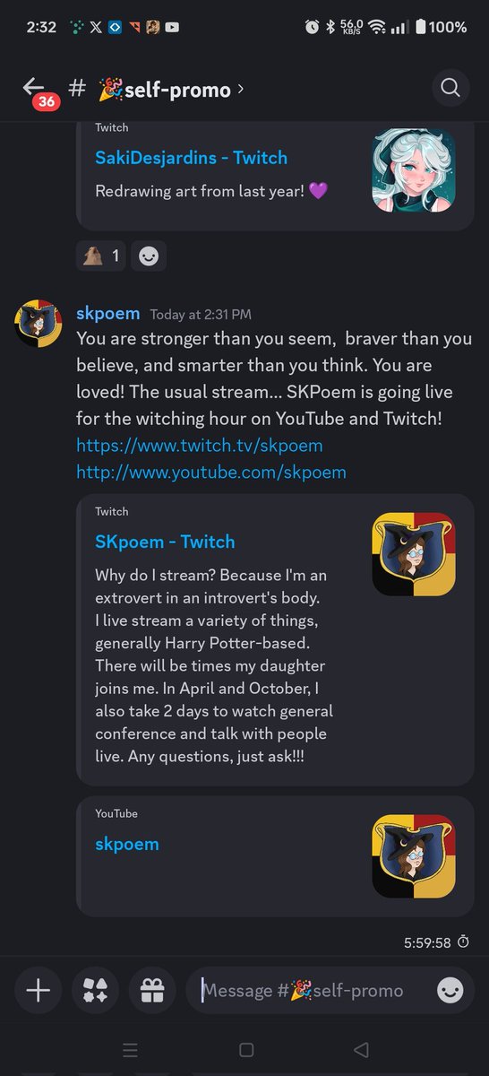 skpoem's tweet photo. #twitchstreamer #youtubestreamer #dixper #voicemod #realcoinpusher #streamraiders #exercise #hpmagicawakened #writinglife https://t.co/rRaqut9v2G