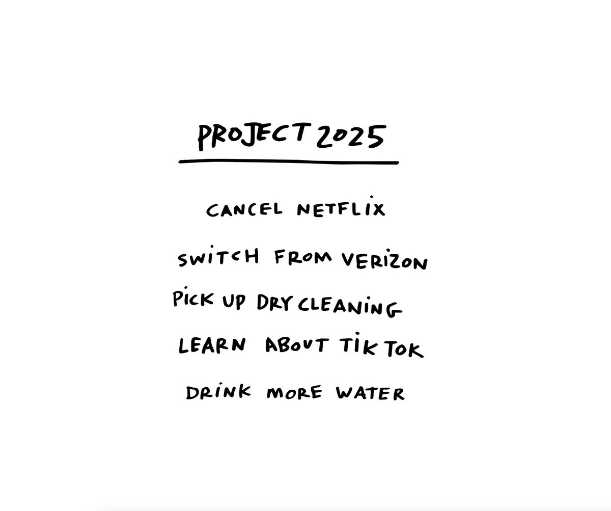 Felt like I needed a plan too. #project2025